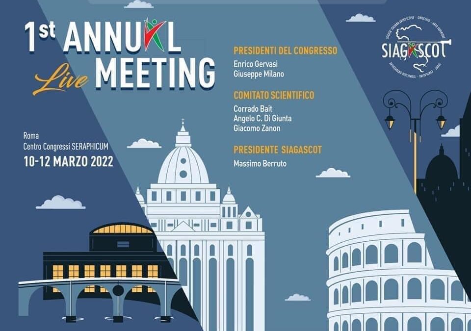 1η ετήσια συνάντηση της Ιταλικής Αρθροσκοπικής Εταιρείας
